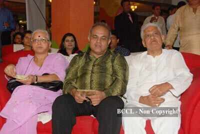 Triloki Prasad speaks at the launch of his new album 'Rraahat' at the ...