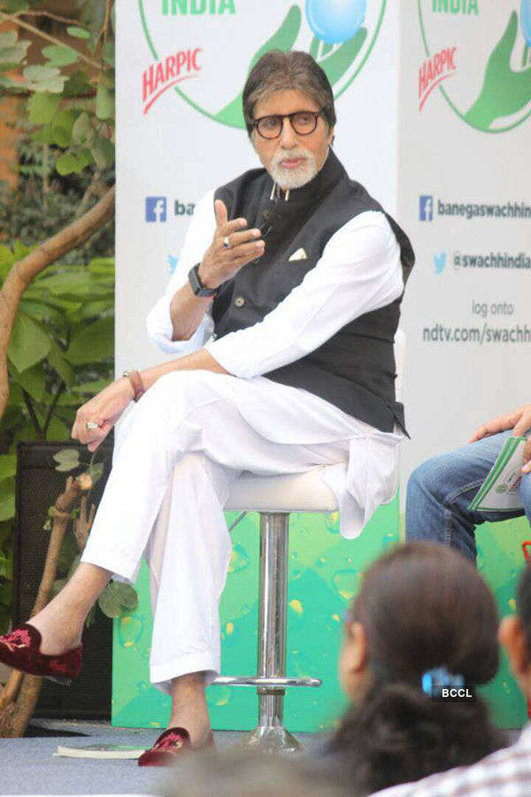 Amitabh Bachchan at Cleanathon