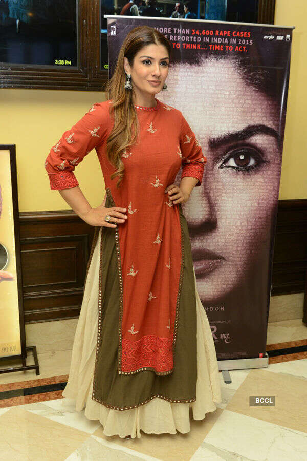Raveena Tandon at Delhi