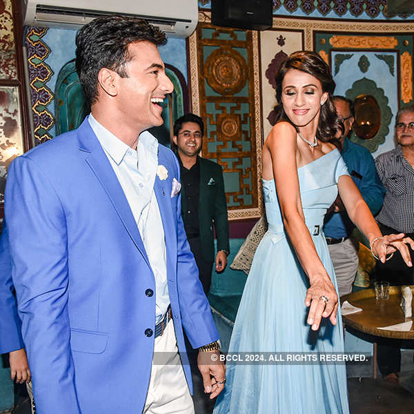 Celebs attend Alesia Raut and Siddhaanth Surryavanshi’s starry wedding reception