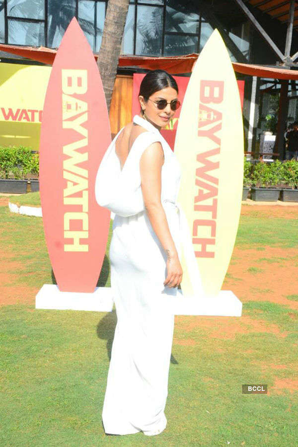 Priyanka promotes 'Baywatch'