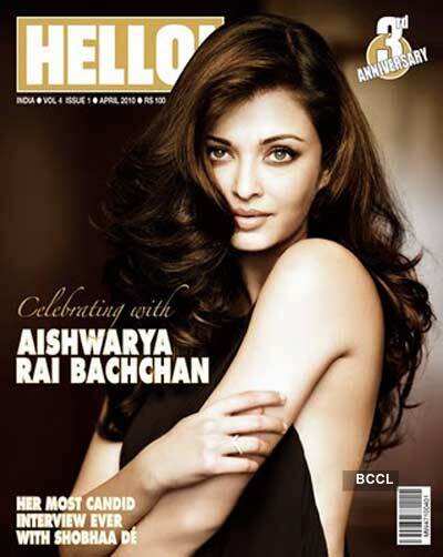 Aishwarya Rai on Hello magazine