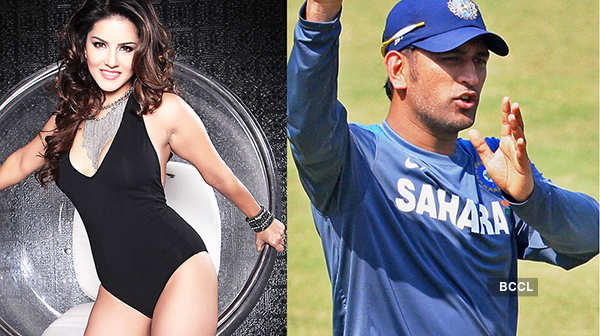 Sunny Leone smitten by cricketer Mahendra Singh Dhoni