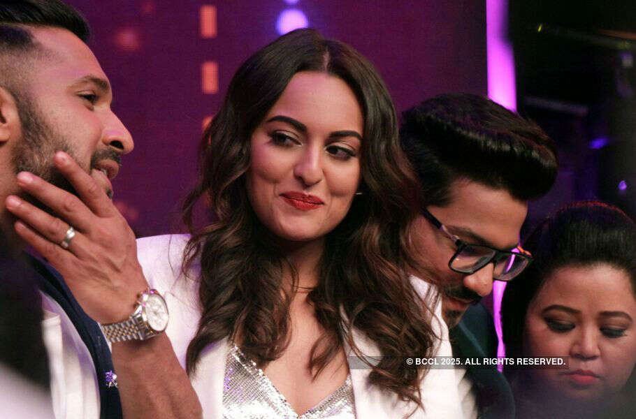 Sonakshi and Terrence Lewis