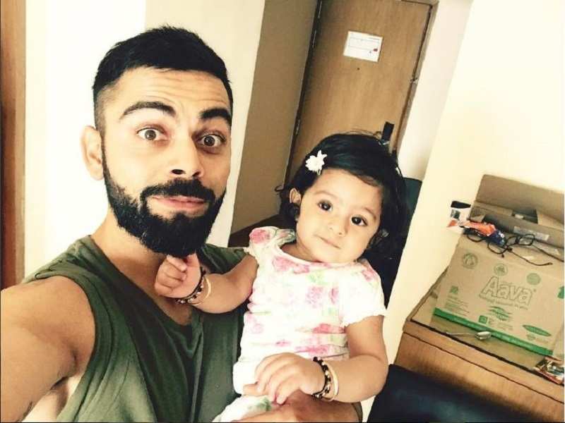 This pic of Geeta Basra’s baby girl with Virat Kohli is too cute to handle