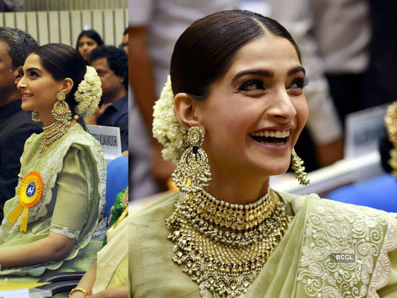 Sonam Kapoor sari National Awards: Sonam Kapoor looks no less than a ...