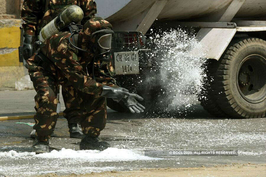 Gas leak near Delhi schools