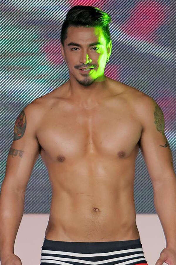 ​ John Raspado looks handsome