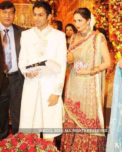 Sania & Shoaib's reception