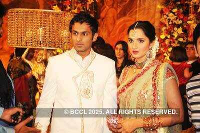 Sania & Shoaib's reception