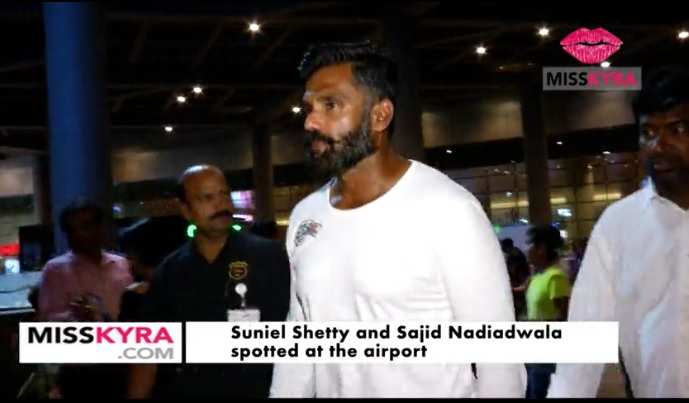 Suniel Shetty And Sajid Nadiadwala Spotted At The Airport Watch Videos Online Misskyra Videos