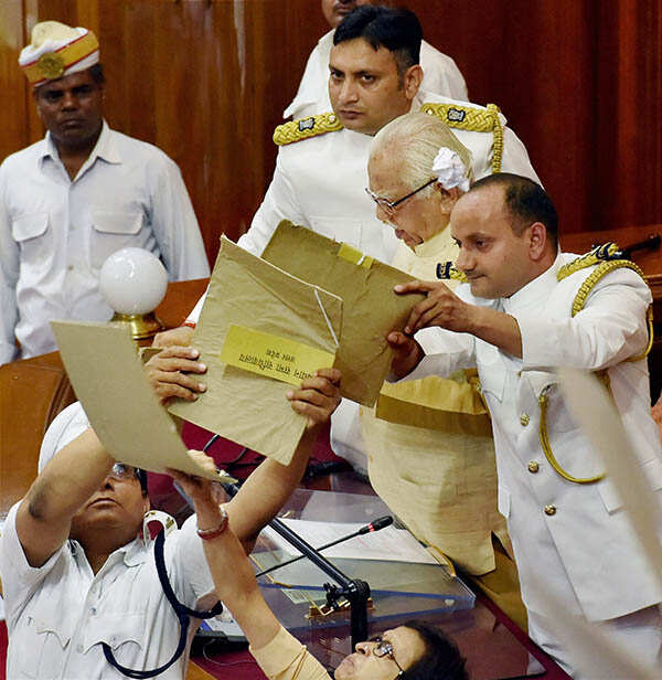 Marshals protecting Governor Ram Naik