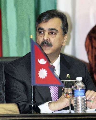 Pakistan Prime Minister Syed Yousuf Raza Gilani