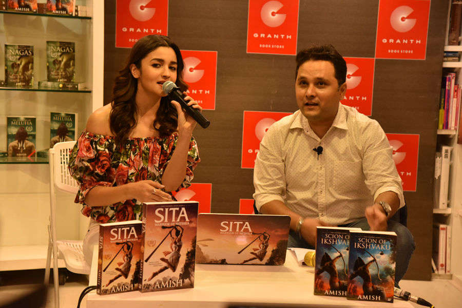 Alia launches 'Sita - Warrior of Mithila’: Book Launch