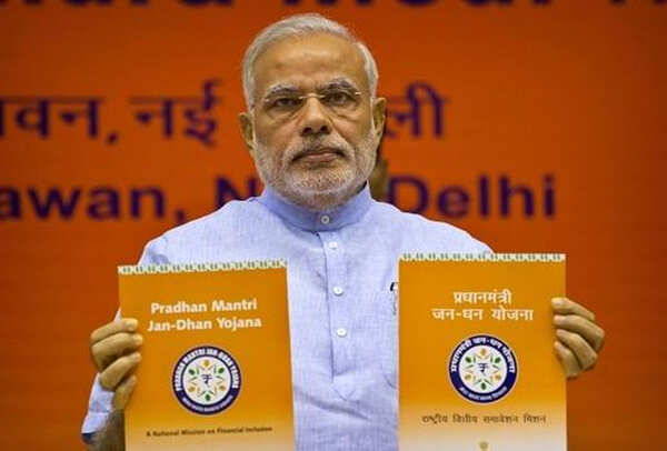 PM Modi launches Jan-Dhan Yojana