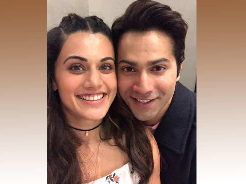 'Judwaa 2': Varun Dhawan bids Taapsee Pannu goodbye with a warm message