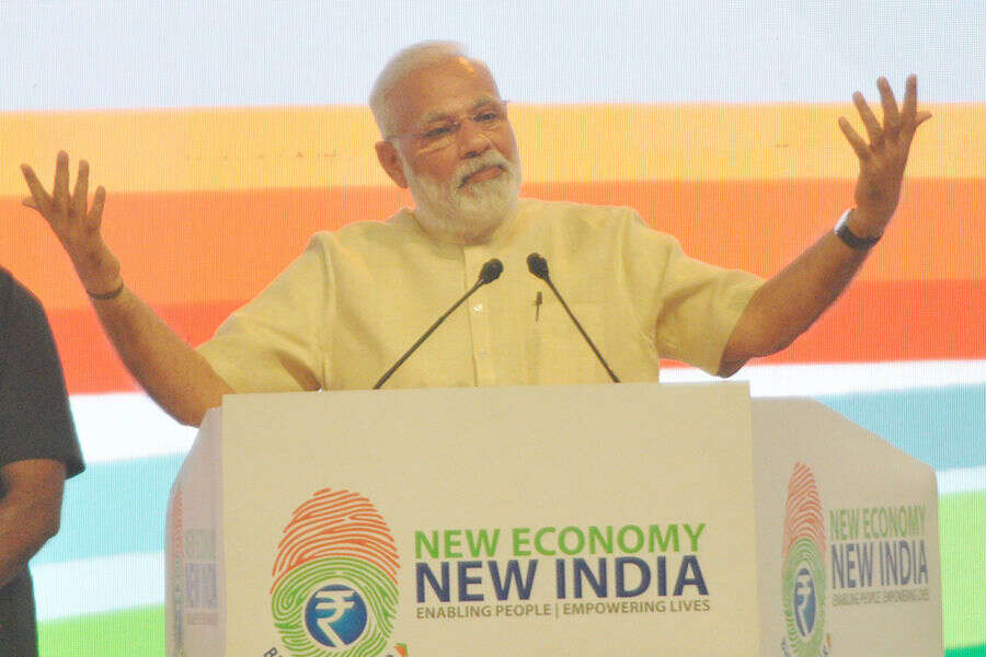 Narendra Modi's speech at a rally