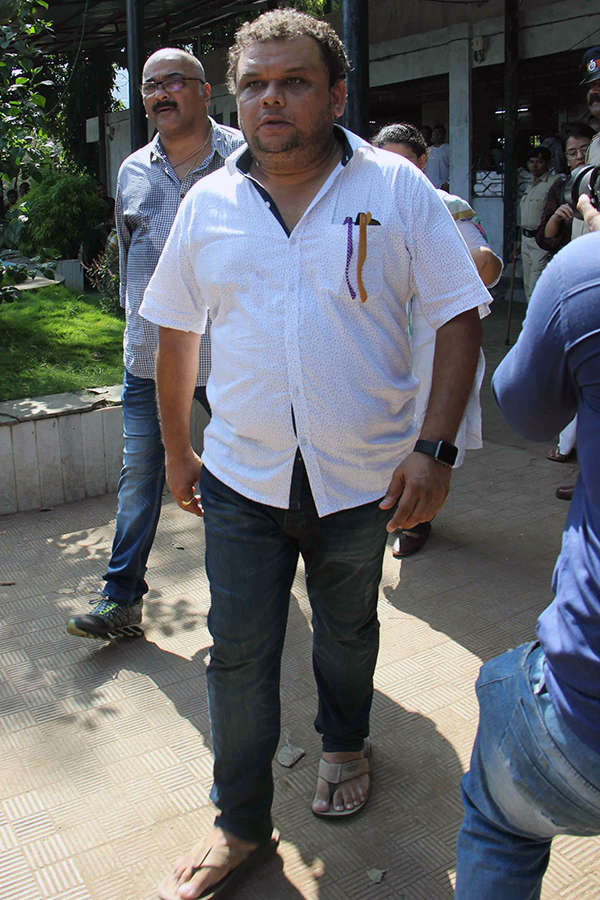 TV stars at Reema Lagoo's funeral