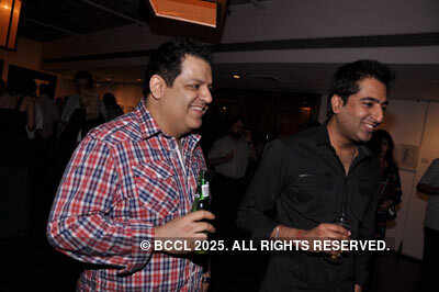Rohit Gandhi (L) with Rahul Khanna 