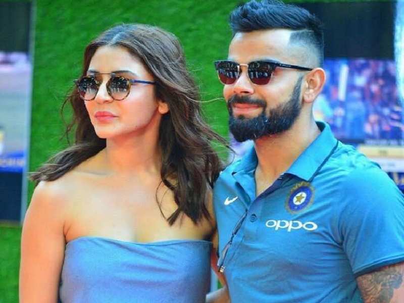 Anushka SharmaVirat Kohli grab eyeballs with their joint entry