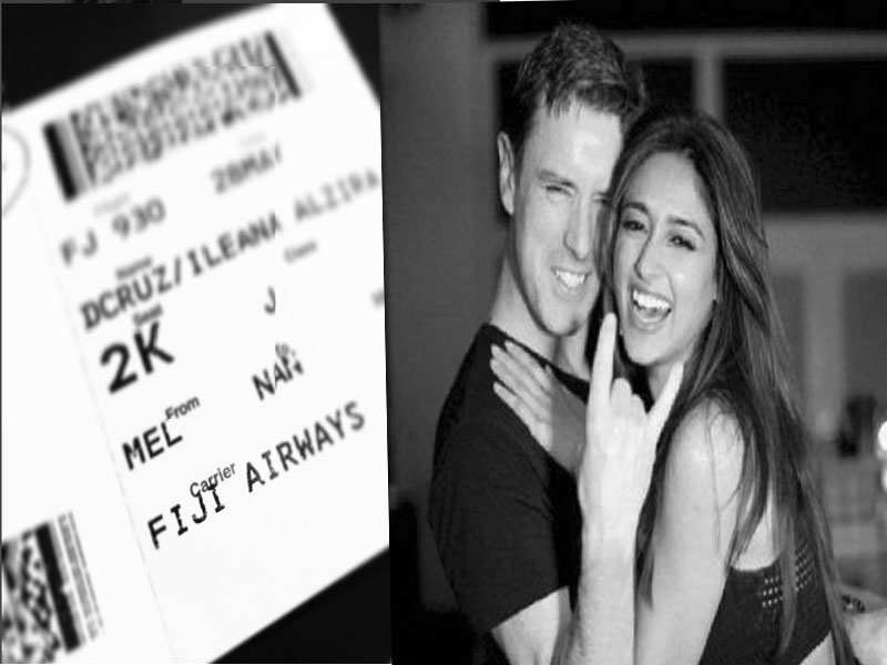 Ileana D Cruz Heads Off On A Romantic Getaway With Boyfriend Andrew Kneebone