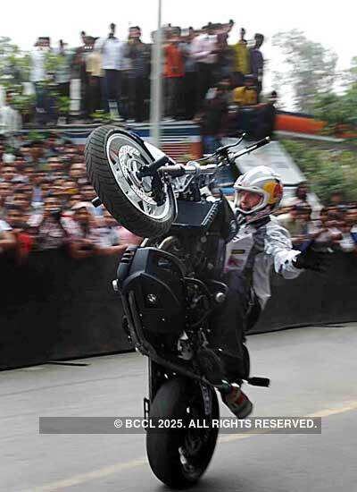 Chris Pfeiffer's stunt