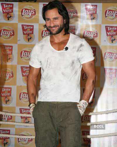 Saif at a launch