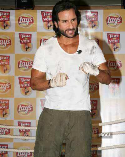 Saif at a launch