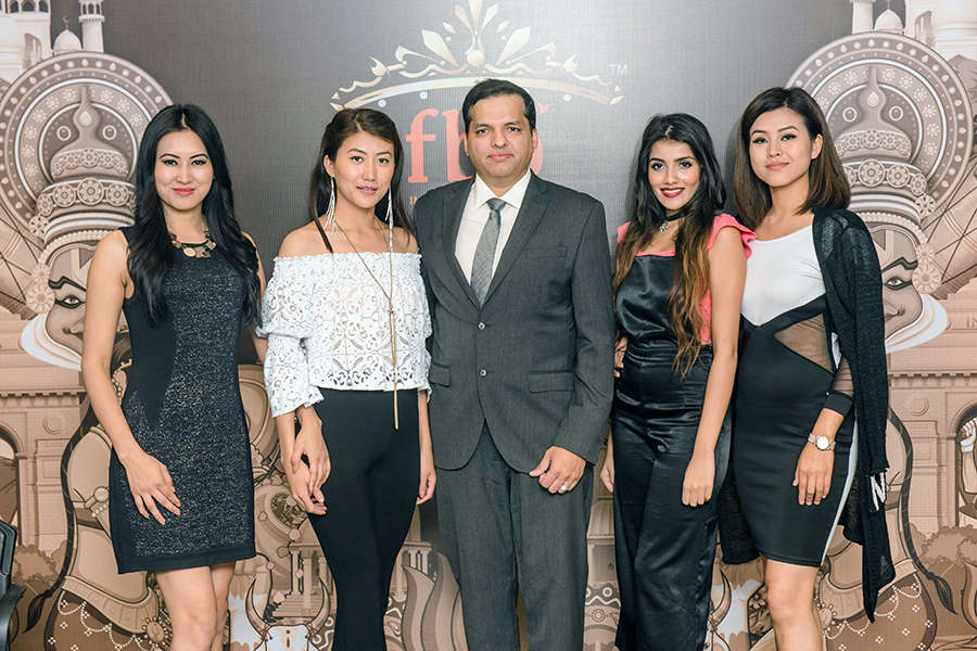 Miss India 2017 finalists at Dr. Tvacha