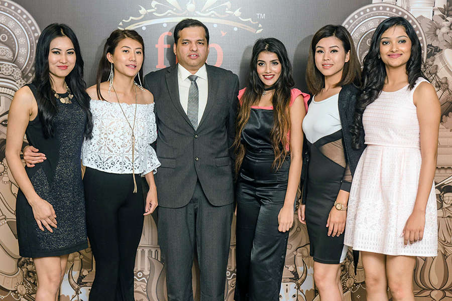 Miss India 2017 finalists at Dr. Tvacha