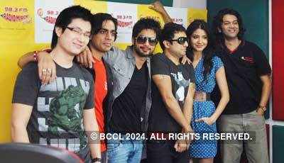 'Badmaash..' cast at Radio Mirchi 