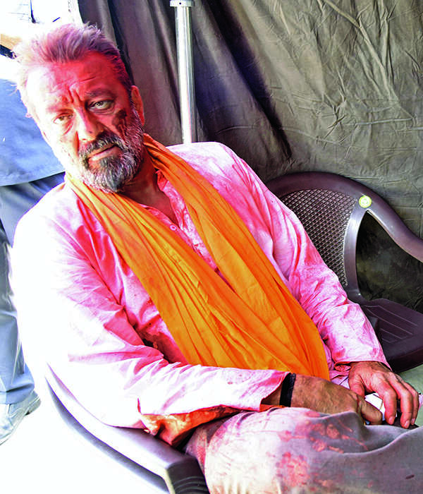 Sanjay Dutt shoots for Bhoomi