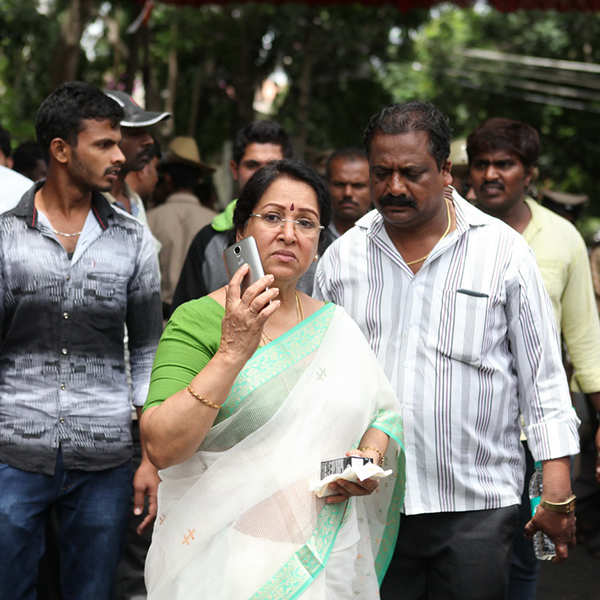 Parvathamma Rajkumar's funeral