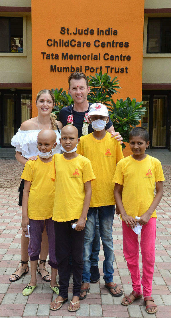 Brett Lee promotes Music Therapy