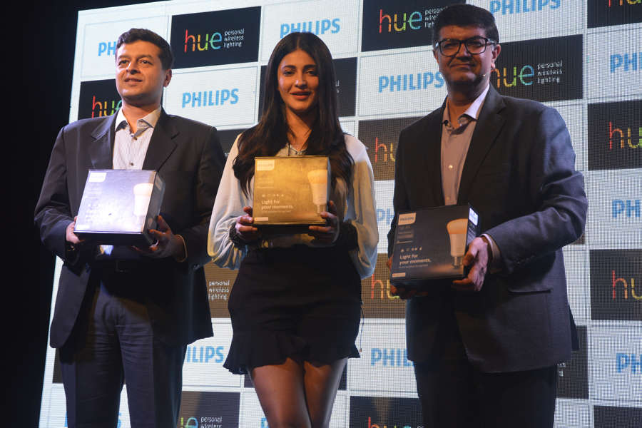 Shruti Hassan launches Philips Hue White Ambiance