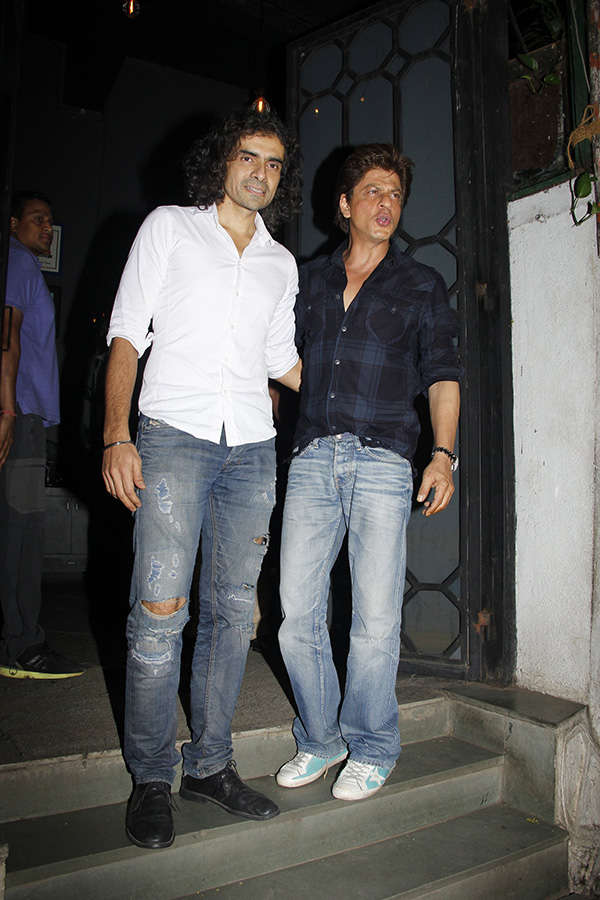 SRK meets Imtiaz Ali for late night dinner