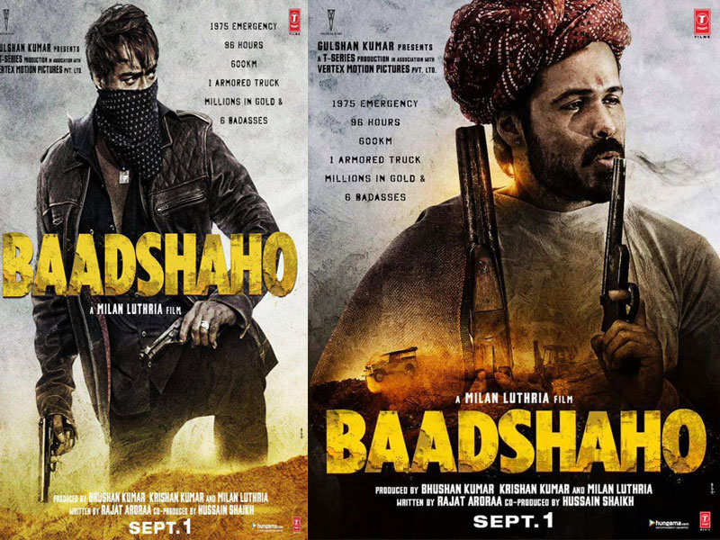 ‘Baadshaho’ new poster: Emraan Hashmi looks like a perfect gun-toting ...