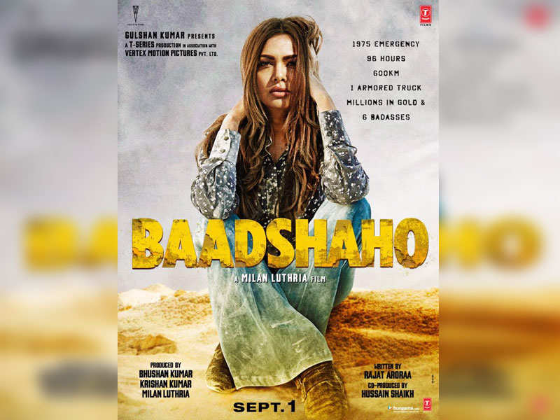 ‘Baadshaho’ poster: Esha Gupta is the fifth fiery badass in Ajay Devgn’s club