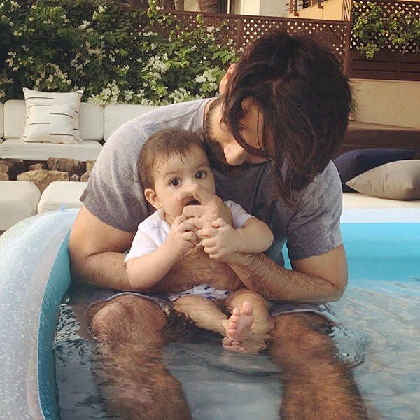 Shahid Kapoor shaped the photo of his daughter Misha