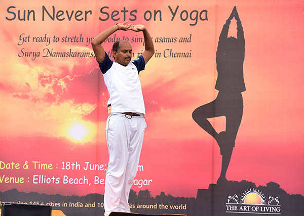 Yoga fever grips world on International Yoga Day