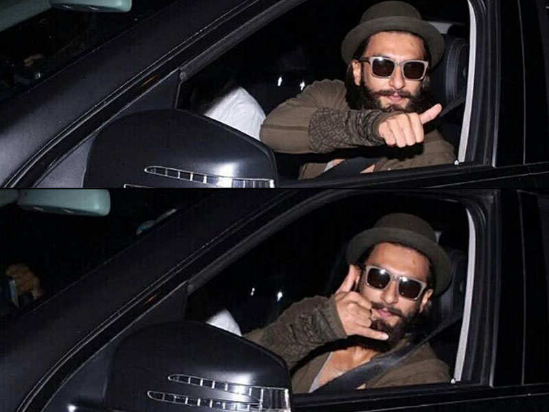 No whine, just shine! Ranveer Singh is all smiles as he steps out of a club  in Mumbai