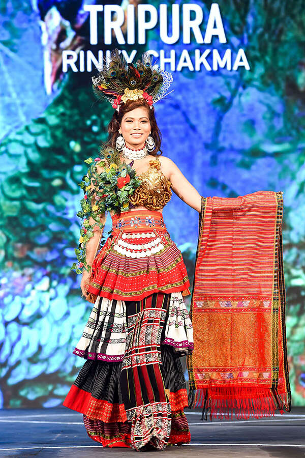 fbb Colors Femina Miss India 2017 sub contest: National Costume Round