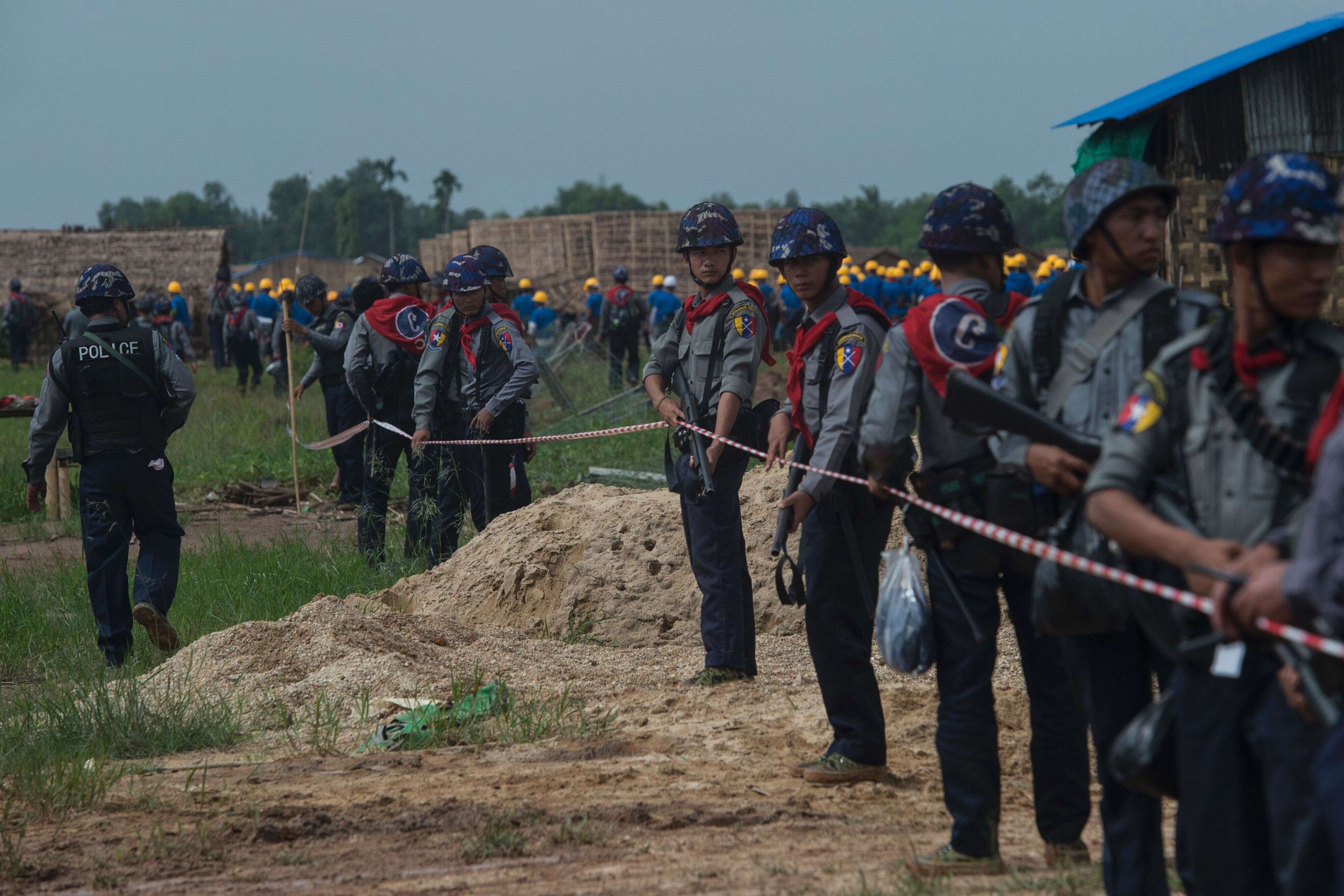 Myanmar forces kill 3 in raid on 'terrorist training camps'