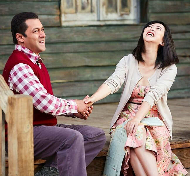 Salman and Zhu Zhu in Tubelight