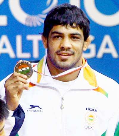 Sushil Kumar wins gold