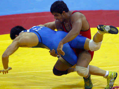 Sushil Kumar wins gold