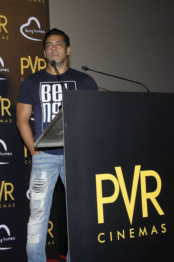 PVR Cinemas associates with Being Human Foundation