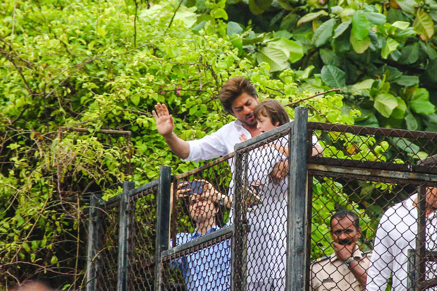 Shah Rukh Khan and Salman Khan's Eid celebrations