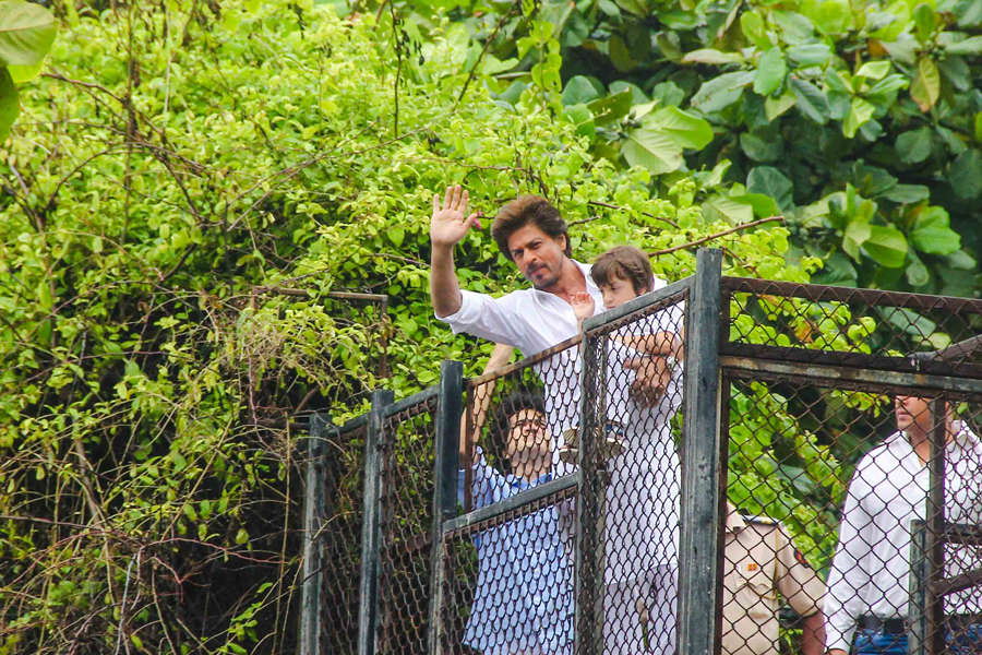 Shah Rukh Khan and Salman Khan's Eid celebrations