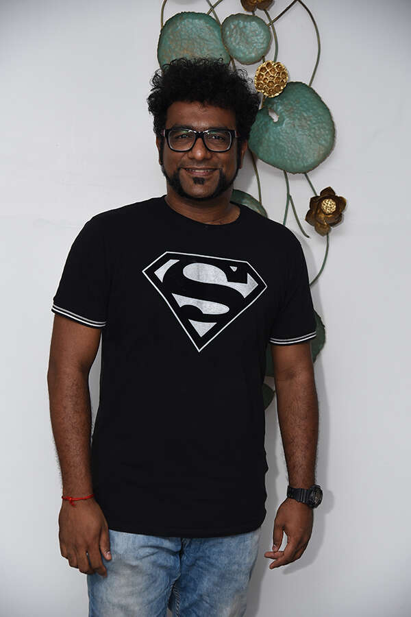 Haricharan at Friday night party